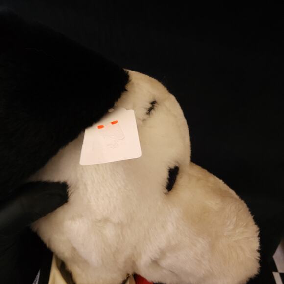Vintage Snoopy Peanuts Plush Toy 1968 20” Tall W/ Business Suit Tie & Chain Rare - Picture 14 of 15
